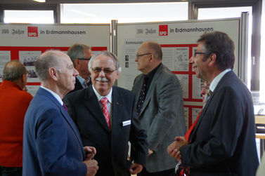 Walter Riester, Gerhard Sautter Alt-BM Siegfried Menner