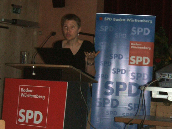 Die Expertin Nina Kölsch-Bunzen von der Hochschule Esslingen.